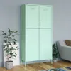 VidaXL 336248, Grün, Garderobe, 4 Regale, 2 Tür(en), Grün, Produktbild-Vorschau 2