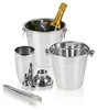 ORION BAR-Set 2x Eiswürfeleimer Shaker Eiszange Produktbild-Vorschau 16