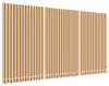 vidaXL Telo da sole a strisce multicolori 6x3 m Anteprima dell’immagine prodotto 1