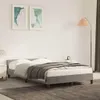 vidaXL Bettgestell ohne Matratze Hellgrau 120x200 cm Samt Produktbild-Vorschau 2