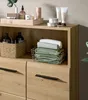 Badezimmer Kommode "Cover" in Artisan Eiche Badkommode 60 x Produktbild-Vorschau 3