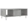 Couchtisch Betongrau 90x50x36,5 cm Holzwerkstoff Produktbild-Vorschau 1