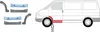 Schweller vorne mit Radlauf + Innenschweller Set für VW T4 Produktbild-Vorschau 1
