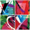 Bilder auf glas - Abstraktion modern - 40x40cm - Glasbilder Produktbild-Vorschau 8