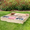 MUDDY BUDDY® Sandkasten "Beach Rebel" natur - puderrosa Produktbild-Vorschau 2