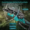 Mini Motosega a Batteria per Potatura con 2x 2000mAh Anteprima dell’immagine prodotto 4