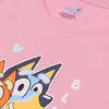 Bluey Bingo Rosa Kleid für Mädchen mit Trägern, Baumwolle Produktbild-Vorschau 3