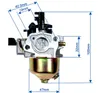 Vergaser für Honda GX 120, GX 140 (GX120, GX140), LONCIN, Produktbild-Vorschau 2