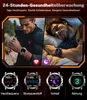 Smartwatch Herren Militär 2025 mit 1000mAh Akku, 1,75" HD Produktbild-Vorschau 4
