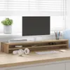 vidaXL Stojan na monitor Artisan Oak 100x24x13 cm Materiál Náhled obrázku produktu 1
