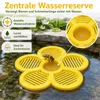 2er Set Schwimmende Bienentränke Blumenform, Anti-Rutsch Produktbild-Vorschau 2