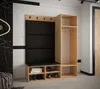 Garderobe MIRO Set 6 mit gepolsterten Paneelen Industrial Produktbild-Vorschau 3