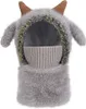 Kinder-Sturmmaske in Grau - Mit Schaf-Design & Felloptik Produktbild-Vorschau 3