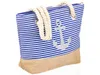 Cepewa Mini Strandtasche Anker Maritim hellbalu-gestreift Produktbild-Vorschau 2