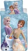 Disney Obliečka na perinu Frozen White Snowflake, 140x200cm Náhľad obrázku produktu 1