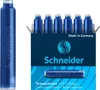 Atramentové náplne Schneider do plniaceho pera modrej farby Náhľad obrázku produktu 2