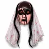 Horror Braut Nonne Maske – Halloween Kostüm & Fasching Produktbild-Vorschau 1