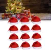 12pcs Santa Hut Weihnachtsfeiertag für Erwachsene Uni Produktbild-Vorschau 5