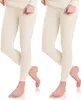 2er Pack Damen Ski- & Thermohose - Creme M Anteprima dell’immagine prodotto 1