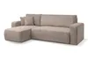 A sectional sofa with a chaise lounge is shown from a diagonal angle against a white background. Produktbild-Vorschau