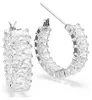 Swarovski Creolen Damen Matrix Weiß 5733397 Produktbild-Vorschau 3