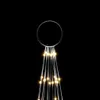 vidaXL Albero di Natale a LED per pennone Bianco caldo 732 Anteprima dell’immagine prodotto 10