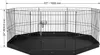 SucceBuy Hundelaufstall mit 8 Paneelen, 61 cm hoch, Produktbild-Vorschau 8