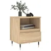 vidaXL Nachttisch Sonoma-Eiche 40x35x50 cm Holzwerkstoff Produktbild-Vorschau 3