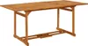 Garten-Esstisch 180x90x75 cm Massivholz Akazie Produktbild-Vorschau 1