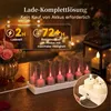 12 sztuk LED świec na baterie, wielokrotnego użytku, z Podgląd zdjęcia produktu 2