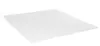 A white mattress topper with a ribbed texture is shown on a white background. Náhled obrázku produktu