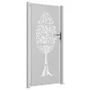 Vidaxl Portail 105x205 cm Acier Corten Arbre Design Voir les images du produit 1
