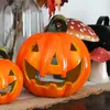 Linterna decorativa de Halloween con forma de calabaza, con Vista previa de la imagen del producto 5
