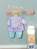 Zapf Creation 706695 - Pigiama Baby Annabell Sweet Dreams Anteprima dell’immagine prodotto 2