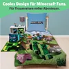 Minecraft Bettwäsche 135x200 80x80 cm aus 100% Baumwolle Produktbild-Vorschau 7