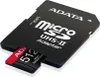 A close-up shot of an ADATA MicroSDXC UHS-II adapter with a MicroSD card inserted. Anteprima dell’immagine prodotto