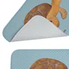 Mr. & Mrs. Panda Badematte Schildkröte Marschieren - Blau Produktbild-Vorschau 5