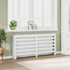 vidaXL Panele grzejnikowe białe 175x20x82 cm materiał Podgląd zdjęcia produktu 2