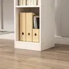 Bibliothèque, blanche, haute, classeurs, bureau, salon, Voir les images du produit 6
