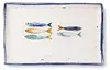 Teller, mediterran mit Sardinen-Motiv | Maritime Produktbild-Vorschau 2