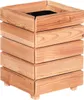 Pflanzkübel Holz "Modulo" aus naturbelassener Lärche Produktbild-Vorschau 1