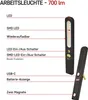 SMD LED + LED aufladbare Arbeitsleuchte P4538, 700 lm, 1200 mAh Produktbild-Vorschau