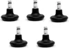 Stopki do fotela krzesła obr fi 10 mm IKEA CZARNA Podgląd zdjęcia produktu 1