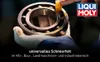 A hand in a glove is applying yellow grease to a ball bearing. Produktbild-Vorschau