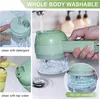Bezdrátový mini kuchyňský sekáček a kráječ 5v1, elektrický Náhled obrázku produktu 5