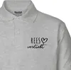 Huuraa Damen Polo Shirt Rees verliebt XL Sport Grey Bio Produktbild-Vorschau 2