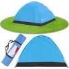 Zelt Campingzelt 2 Personen Outdoor Tent pop-up - Blau Produktbild-Vorschau 16