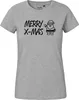 Huuraa Damen T-Shirt Merry X-Mas Weihnachtsmann L Sport Produktbild-Vorschau 2