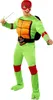 A person wearing a Raphael Teenage Mutant Ninja Turtle costume. Produktbild-Vorschau