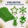 Pfeifenreiniger zum Basteln 200 Stück, 30 cm Chenilledraht Produktbild-Vorschau 3